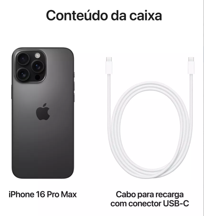 iPhone 16 Pro Max - 256, 512 e 1TB | Lacrado e Original